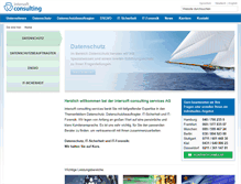 Tablet Screenshot of intersoft-consulting.de